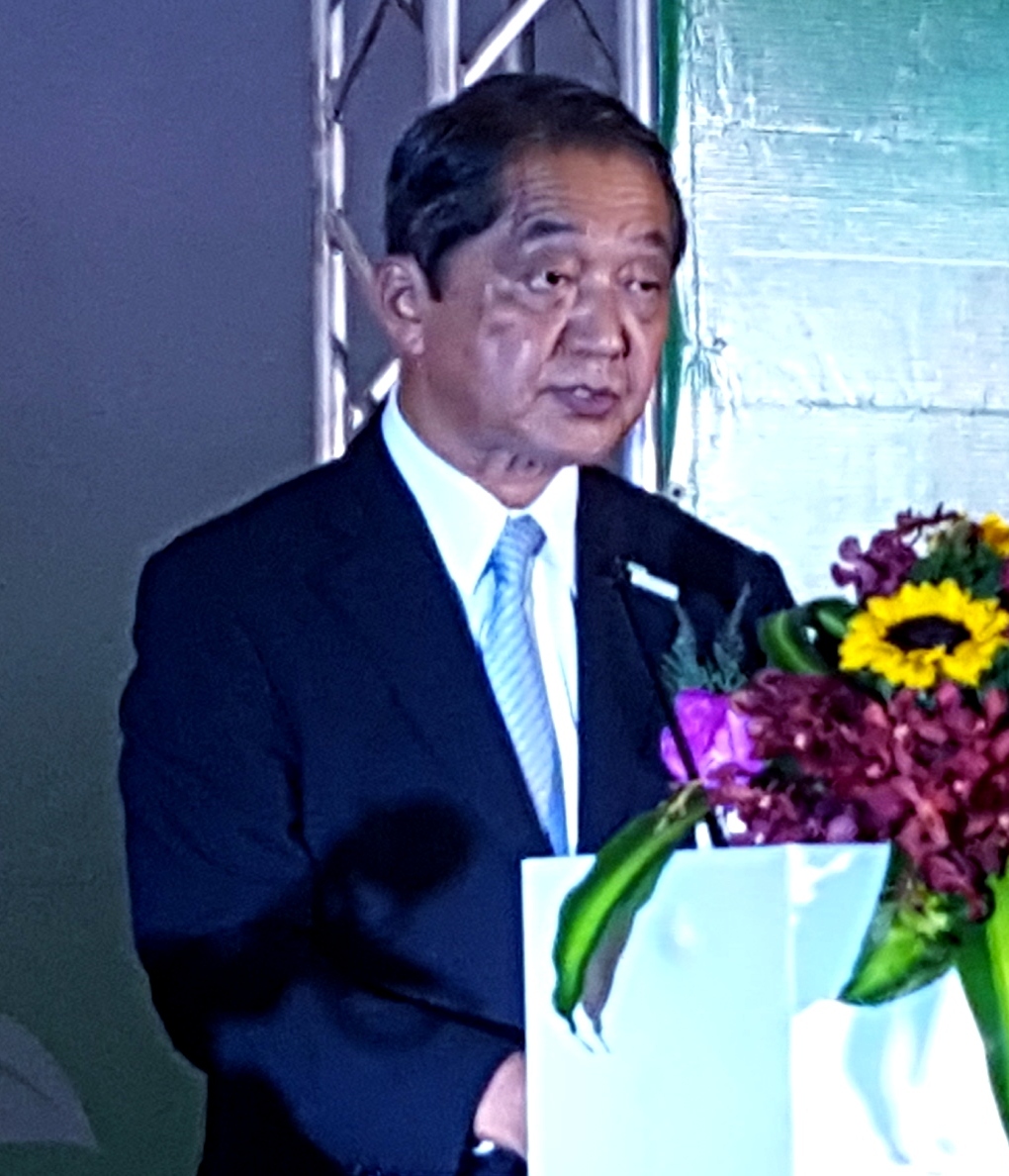 GPAC Chairperson Hajime Bada addressing at the EPIF Opening Ceremony.