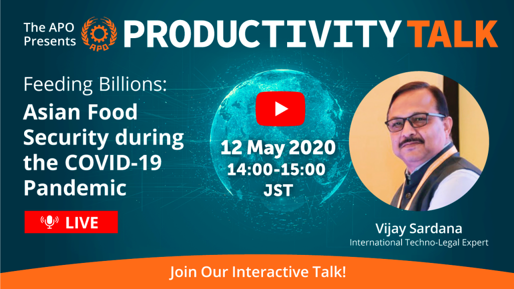 Feeding Billions: Asian Food Security during the COVID-19 Pandemic_Productivity Talk_APO