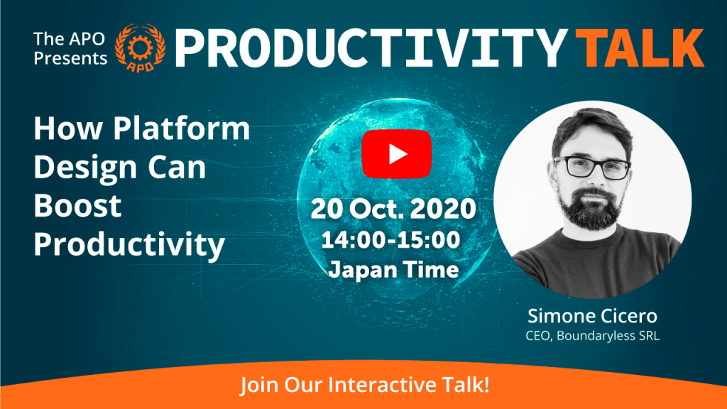 The APO Presents Productivity Talk on 20 October 2020