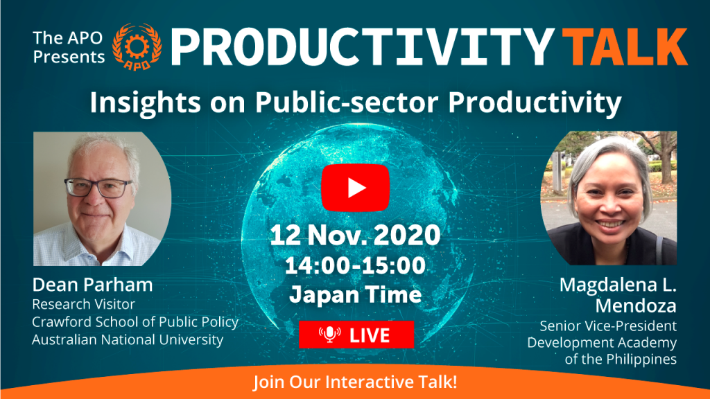 The APO Presents Productivity Talk on on 12 November 2020