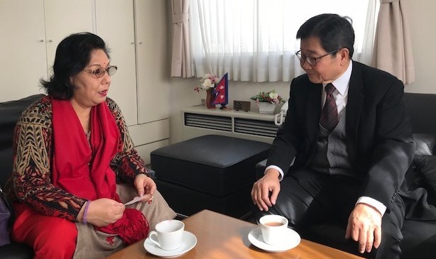 SG meeting with Nepalese ambassador