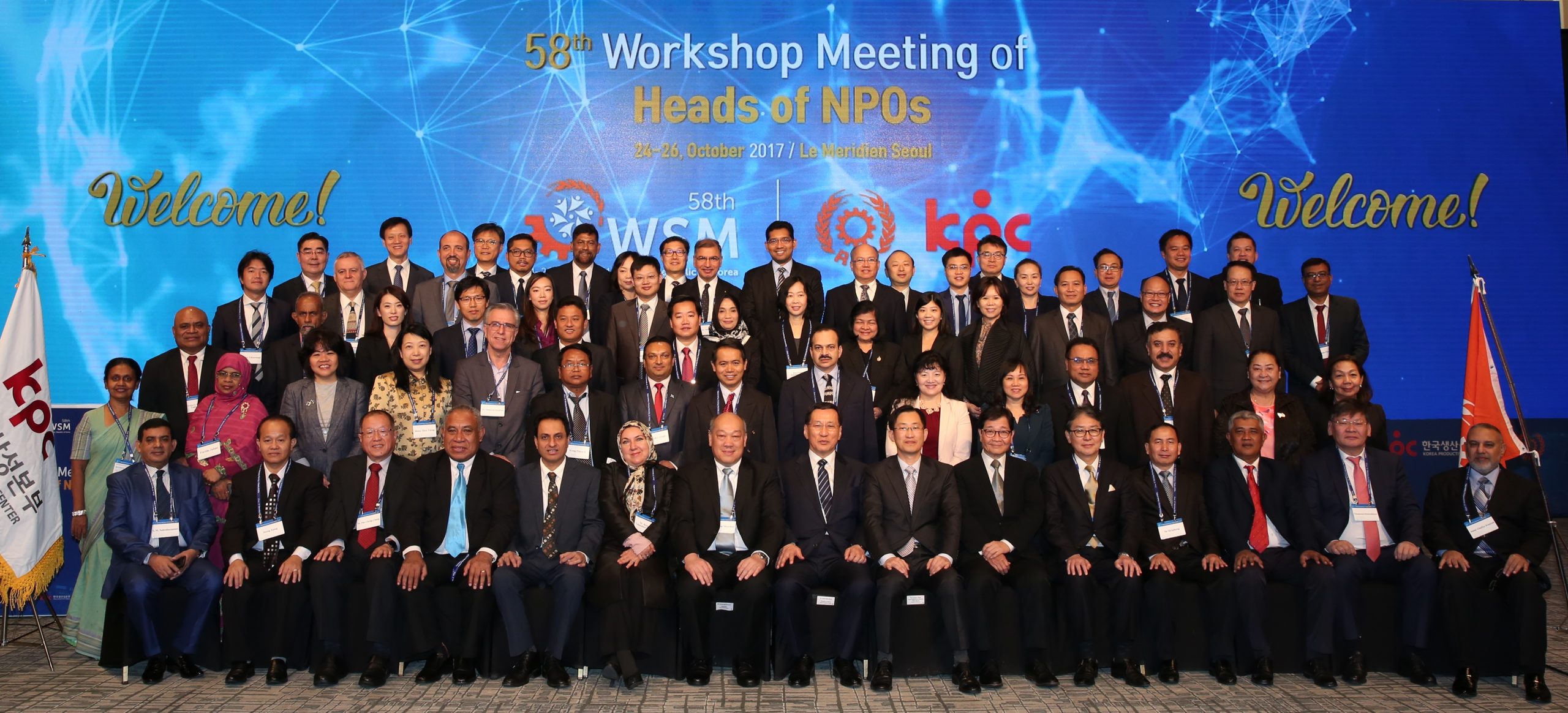 Delegates of the 58th Workshop Meeting of Heads of National Productivity Organizations.