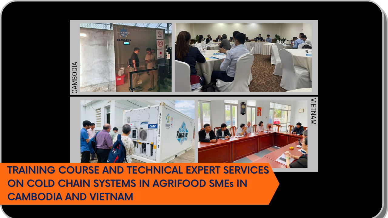 Training course on cold chain processes for Cambodia and Vietnam