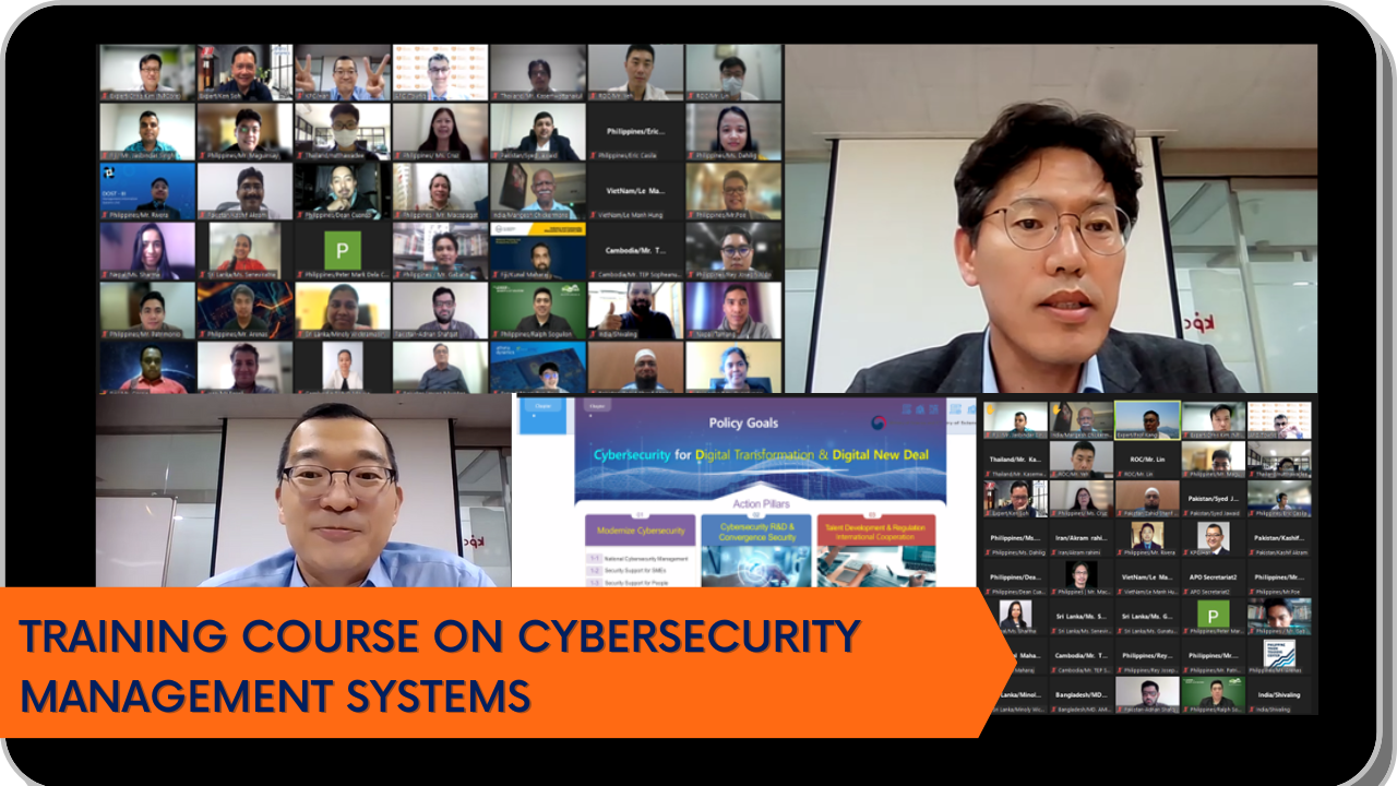 Training course on cybersecurity management systems