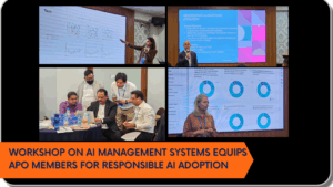 Workshop on AI Management Systems Equips APO Members for Responsible AI Adoption