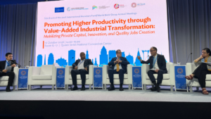 APO Secretary-General Highlights How Investment Can Drive Productivity Growth at IMF–World Bank Group Annual Meetings Side Event
